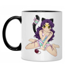 Кружка двухцветная