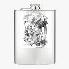 Фляжка стальная