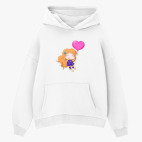 Толстовка худи оверсайз