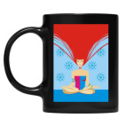 Кружка цветная UV-DTF