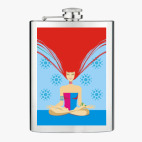 Фляжка стальная