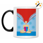 Кружка-хамелеон