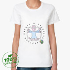 Женская футболка органик