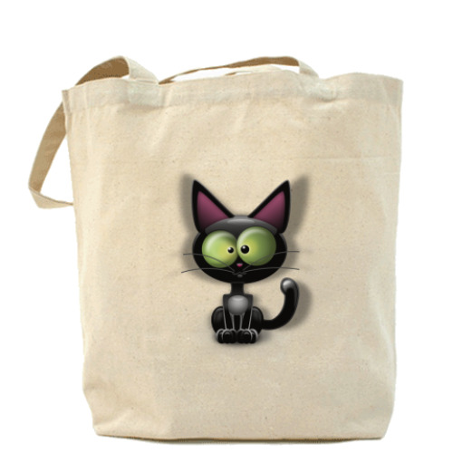 Сумка шоппер с принтом Аука