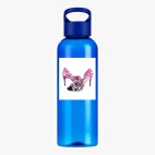 Прозрачная спортивная бутылка