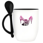 Кружка с ложкой