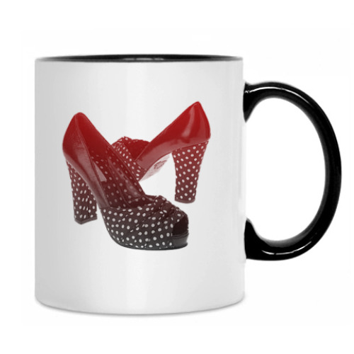 Кружка с принтом Туфли