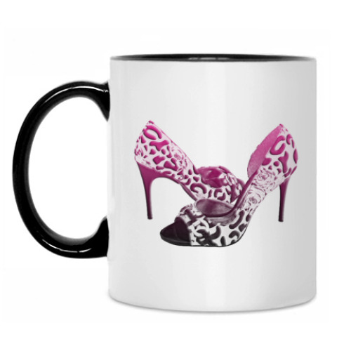 Кружка с принтом Туфли