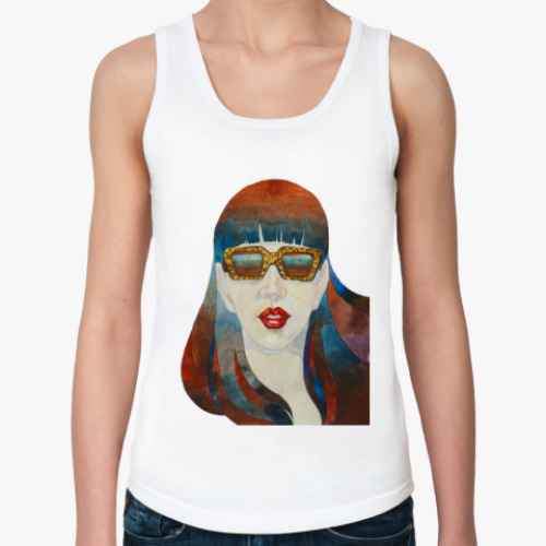 Женская майка Очки для лета