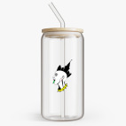 Банка с бамбуковой крышкой