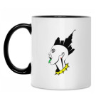 Кружка двухцветная