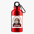 Металлическая бутылка 400 мл UV-DTF