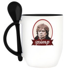 Кружка с ложкой