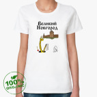 Женская футболка органик