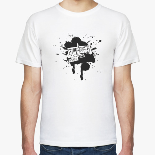 Футболка с принтом не плохой дизайн