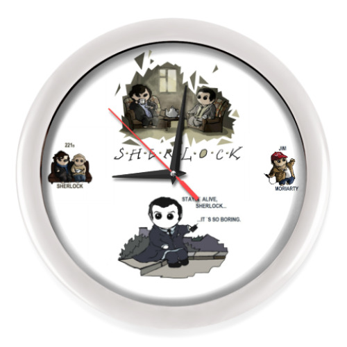 Настенные часы Sherlock