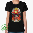 Женская футболка органик