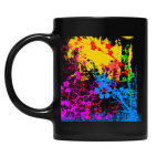 Кружка цветная UV-DTF