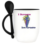 Кружка с ложкой