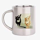 Кружка металлическая