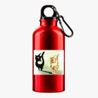 Металлическая бутылка 400 мл UV-DTF