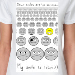 Your smiles is too serious