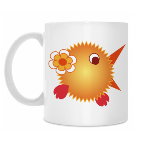 Кружка с принтом Цыпочка