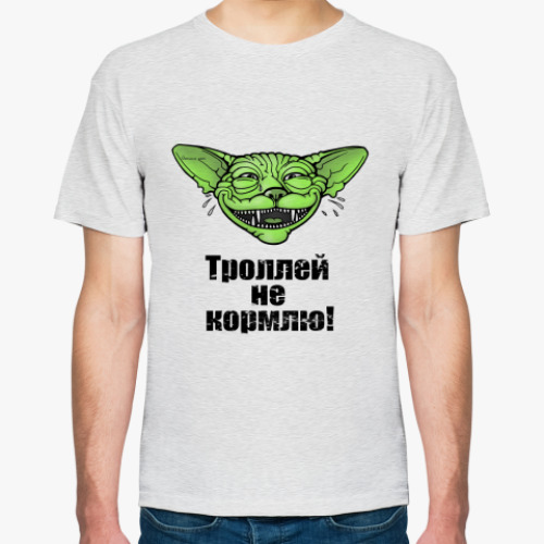 Футболка с принтом Trollface