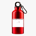 Металлическая бутылка 400 мл UV-DTF