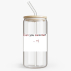 Банка с бамбуковой крышкой