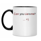 Кружка двухцветная