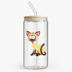 Банка с бамбуковой крышкой