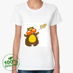 Женская футболка органик