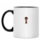 Кружка двухцветная