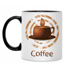 Кружка двухцветная