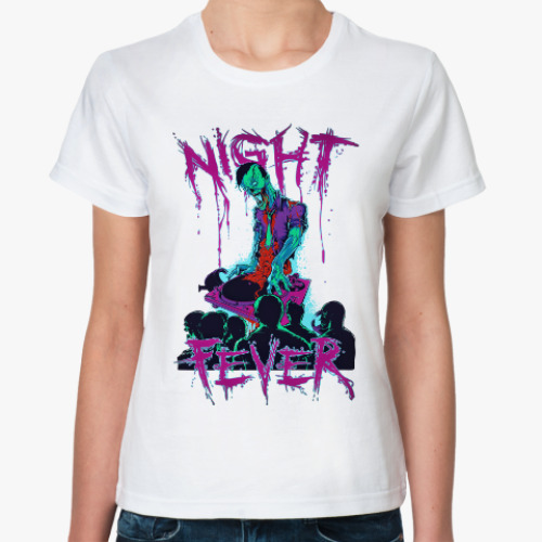 Классическая футболка Zombies Night Fever