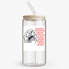 Банка с бамбуковой крышкой