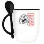 Кружка с ложкой