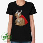 Женская футболка органик