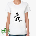 Женская футболка органик