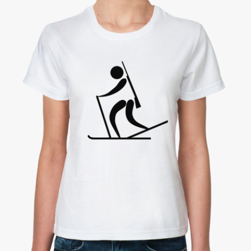 Классическая футболка "Биатлон"