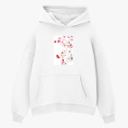 Толстовка худи оверсайз