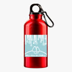 Металлическая бутылка 400 мл UV-DTF