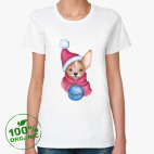 Женская футболка органик