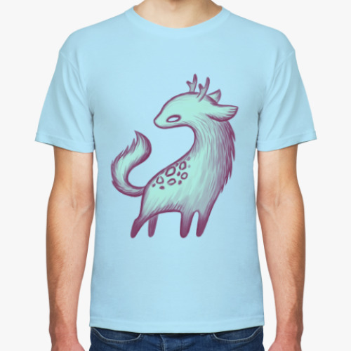 Футболка с принтом Зверь