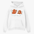 Толстовка худи оверсайз