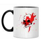 Кружка двухцветная