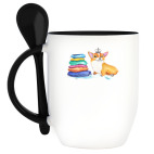 Кружка с ложкой