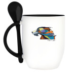 Кружка с ложкой