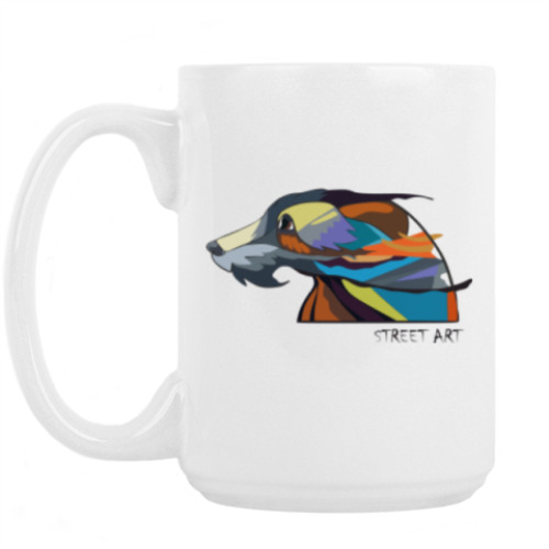 Кружка с принтом Street art